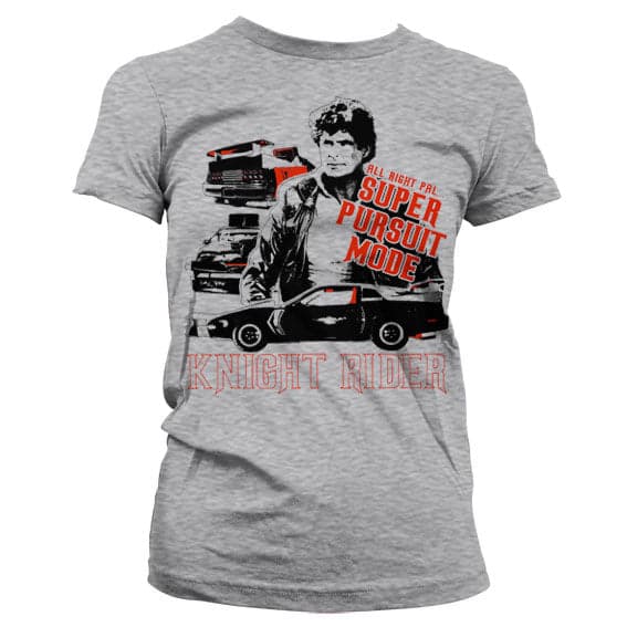 Knight Rider - Super Pursuit Mode Girly Tee Large