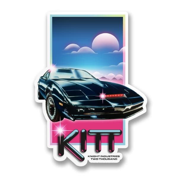 Knight Industries Two Thousand Sticker