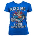Miniatyrbild 2 av 8: Kiss Me - I Have Super Powers Girly T-Shirt