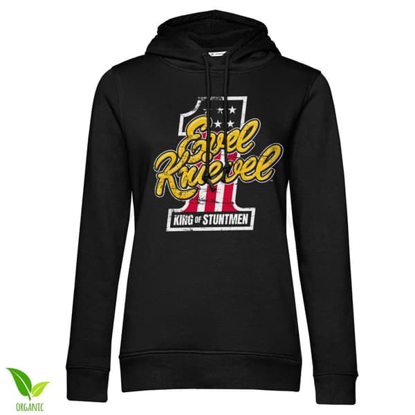 King Of Stuntmen Girls Hoodie Black X-Large