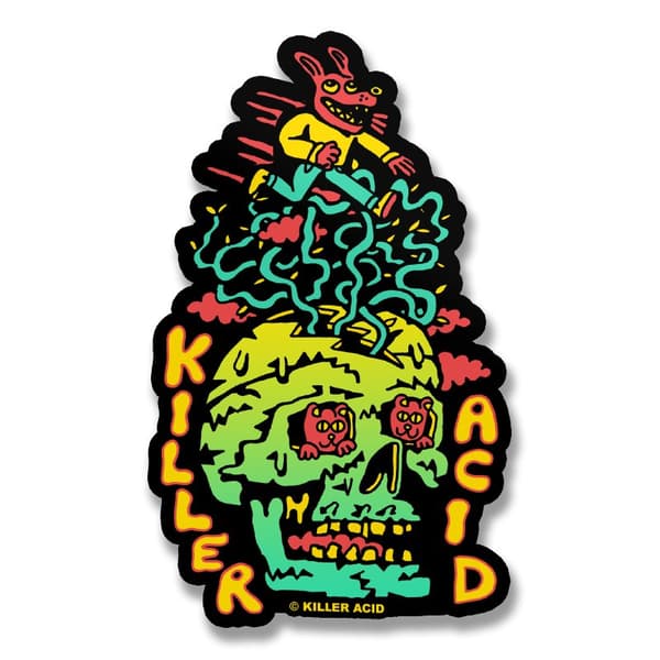 Killer Acid - Pay No Mind Sticker Sticker