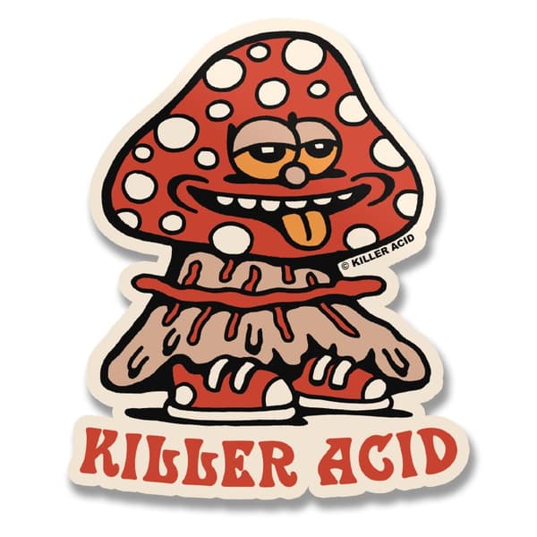 Killer Acid - Mushroom Friends Sticker