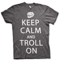 Miniatyrbild 2 av 5: Keep Calm And Troll On T-Shirt