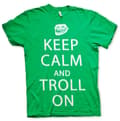 Miniatyrbild 1 av 5: Keep Calm And Troll On T-Shirt