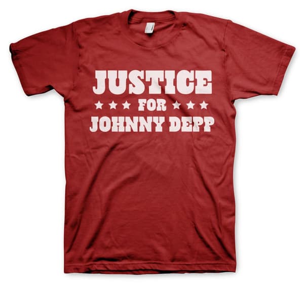 Justice For Johnny Depp T-Shirt XX-Large