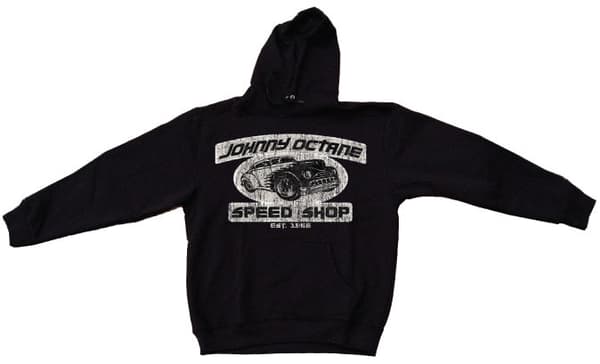 Johnny Octane Speed Shop Hoodie Black Medium