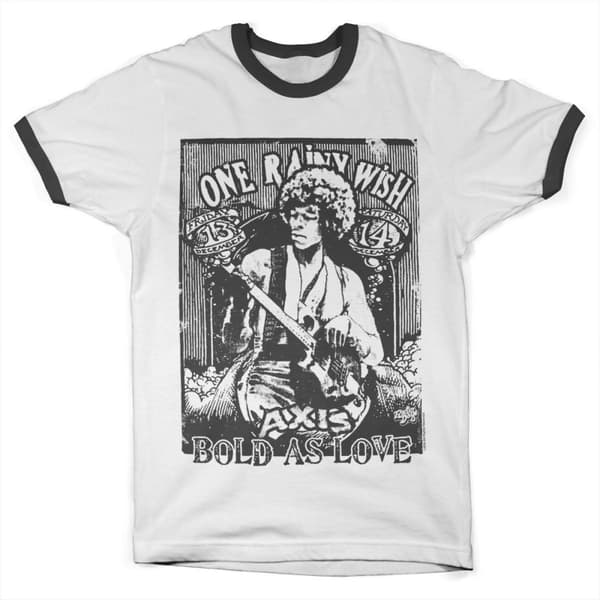Jimi Hendrix - Bold As Love Ringer Tee Small