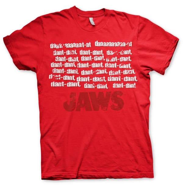 Jaws - Dant Dant T-Shirt Red X-Large