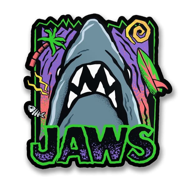 JAWS Doodle Sticker