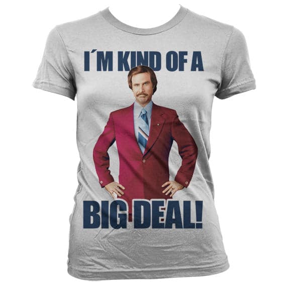 I´m Kind Of A Big Deal Girly Tee White X-Large