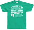 Pikkukuva 1 / 6: It´s Nice To Be Important... T-Shirt