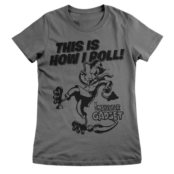 Inspector Gadget - This Is How I Roll Girly Tee Large