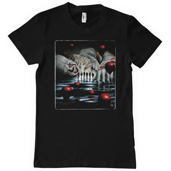 IT - Pennywise Floating T-Shirt Black XX-Large