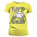 Miniatyrbild 7 av 7: I'm Not Late, I'm Early For Tomorrow Girly Tee