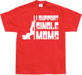 Miniatyrbillede 6 af 6: I Support Single Moms T-Shirt