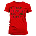 Miniatyrbild 2 av 3: I Puke Rainbows And Shit Rainbows Girly T-Shirt