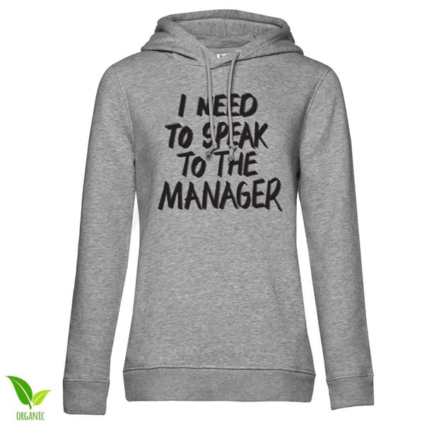 I Need To Speak To The Manager Girls Hoodie Small