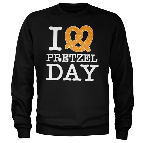I Love Pretzel Day Sweatshirt