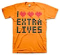 Miniatyrbild 3 av 5: I Love Extra Lives T-Shirt