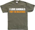 Miniatyrbild 5 av 5: I Love Animals! T-Shirt