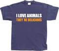 Miniatyrbild 1 av 5: I Love Animals! T-Shirt