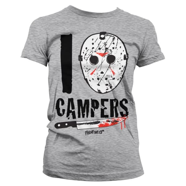 I Jason Campers Girly Tee X-Large
