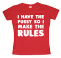 Miniatyrbild 1 av 3: I Have The Pussy... Girly T-shirt