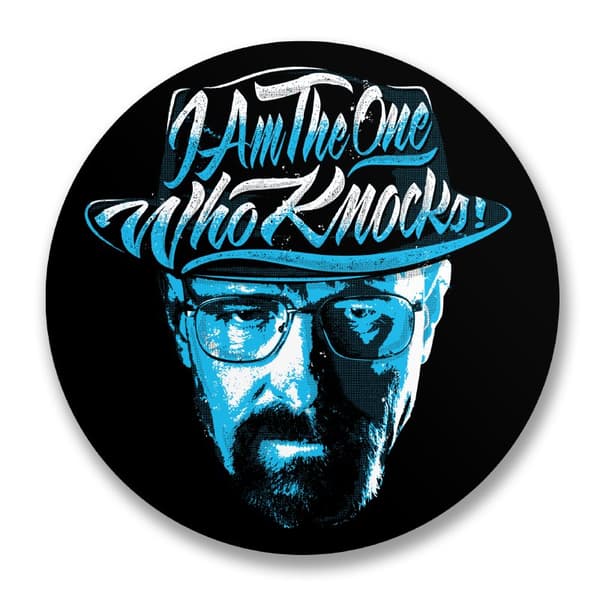 I Am The One Who Knocks Sticker