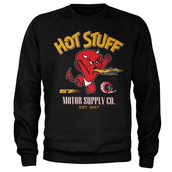 Hot Stuff - Motor Supply Co Sweatshirt Black Large