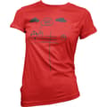 Miniatyrbild 5 av 6: He´s Got WiFi Girly T-Shirt