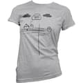 Miniatyrbild 4 av 6: He´s Got WiFi Girly T-Shirt