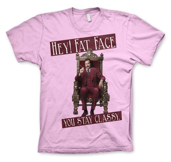 Hey! Fat Face T-Shirt Pink Large