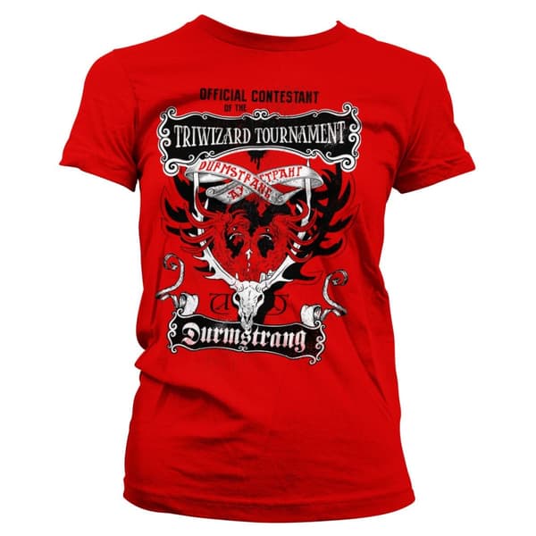 Harry Potter - Triwizard Tournament Girly Tee Red Large