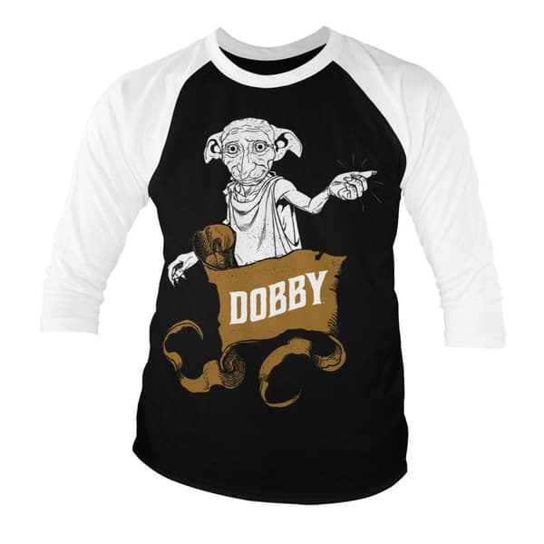 Harry Potter - Dobby Baseball 3/4 Sleeve Tee XX-Large
