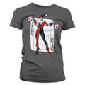 Miniatyrbild 3 av 5: Harley Quinn Card Games Girly Tee
