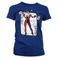 Miniatyrbild 5 av 5: Harley Quinn Card Games Girly Tee