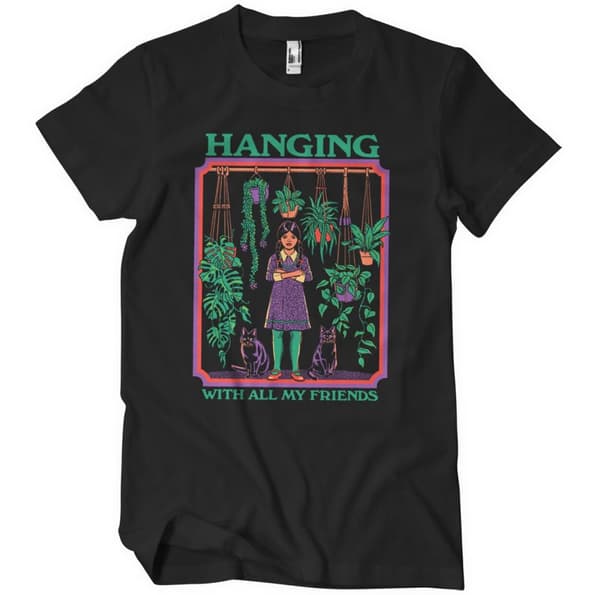 Hangning With All My Friends T-Shirt Black XX-Large