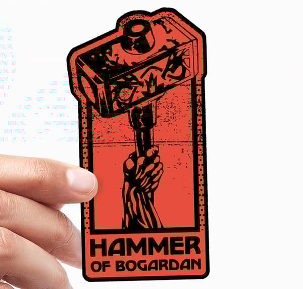 Hammer Of Bogardan Sticker