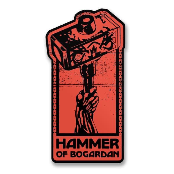 Hammer Of Bogardan Sticker