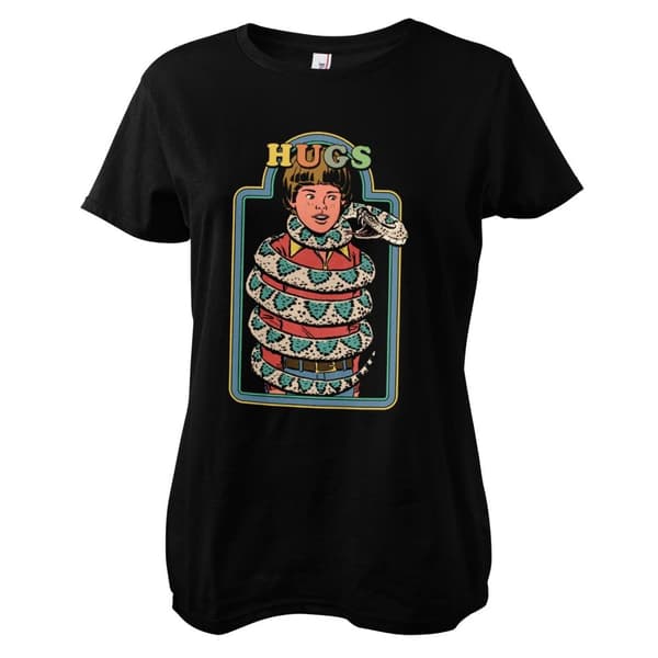 HUGS Girly Tee Black Large