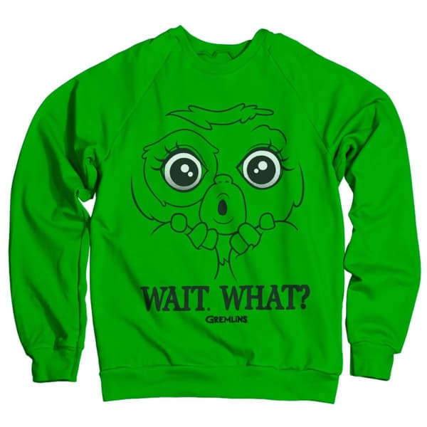 Gremlins - Wait. What? Sweatshirt Green X-Large