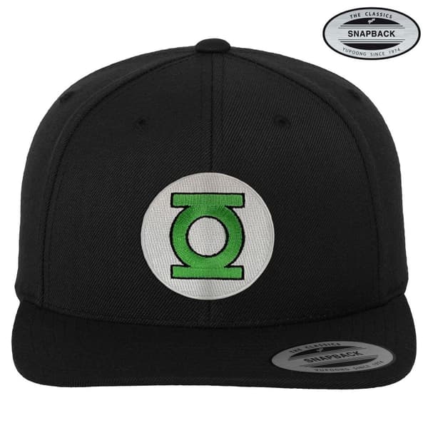 Green Lantern Premium Snapback Cap Black