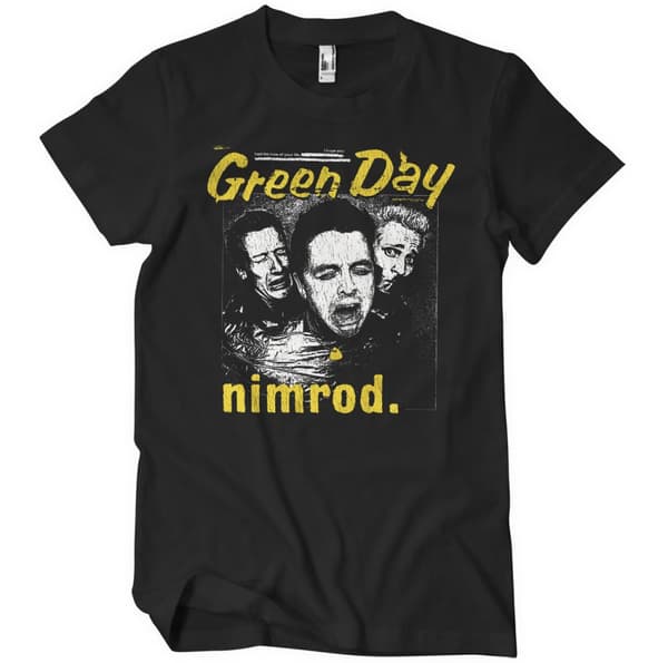 Green Day - Nimrod T-Shirt Black XX-Large