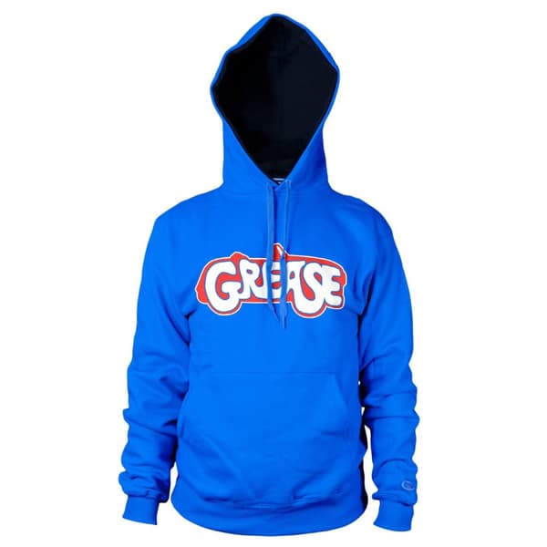 Grease Movie Logo Hoodie Blue XX-Large
