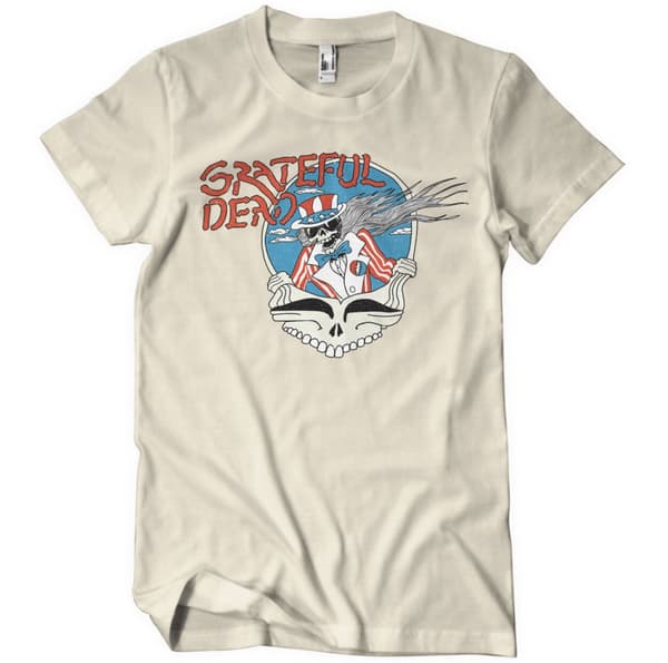 Grateful Dead - Uncle Sam T-Shirt Khaki Medium