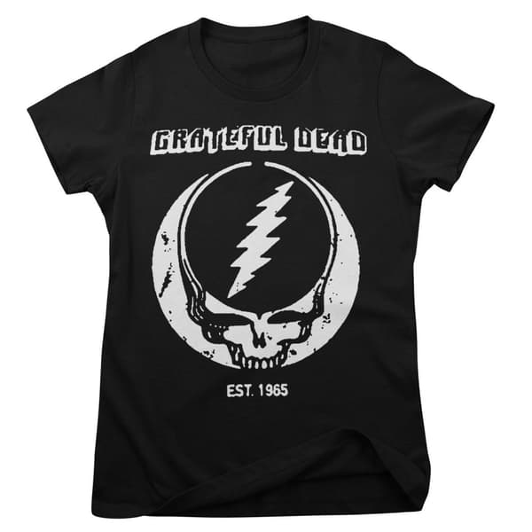 Grateful Dead - Est 1965 Girly Tee Black XX-Large