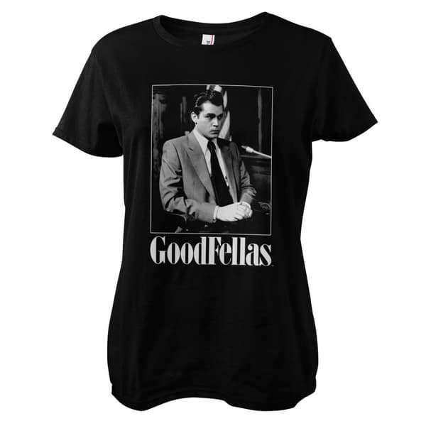Goodfellas - Hill in Court Girly Tee Black XX-Large
