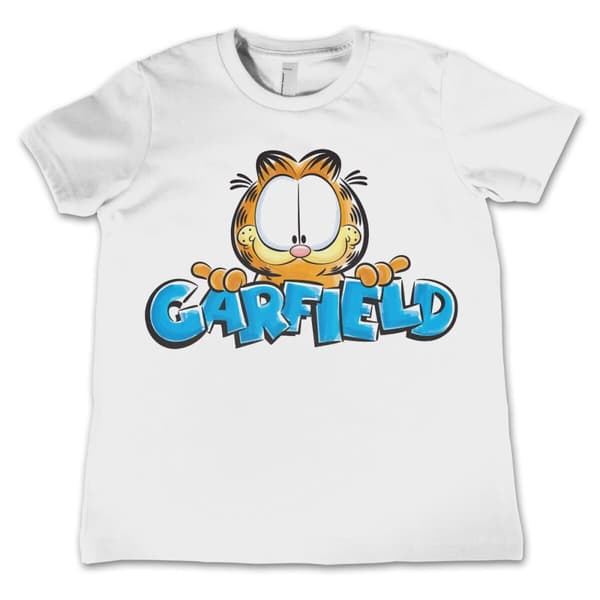 Garfield Scetched Kids T-Shirt White 12Years/YXL