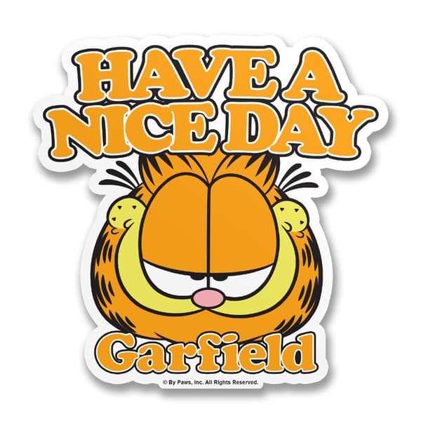 Garfield - Have A Nice Day Sticker