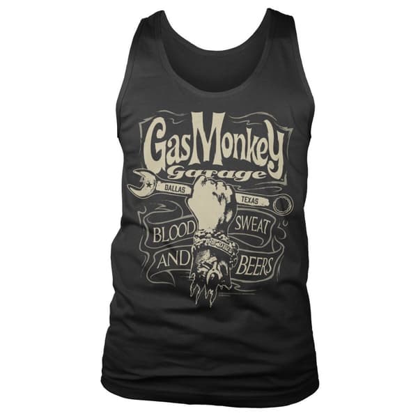 GMG Wrench Label Tank Top Black X-Large